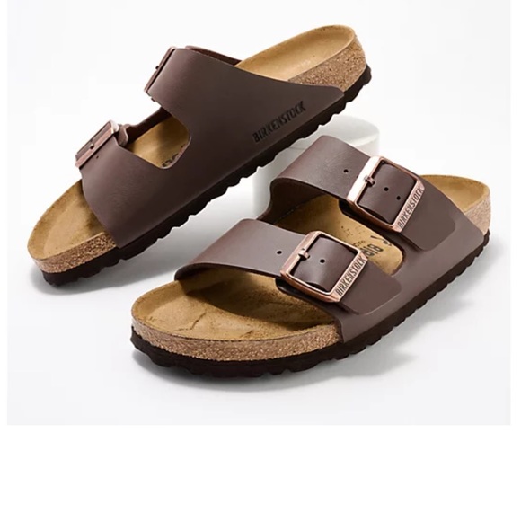 Birkenstock Shoes - Birkenstock Two-Strap Slide Sandals - Arizona